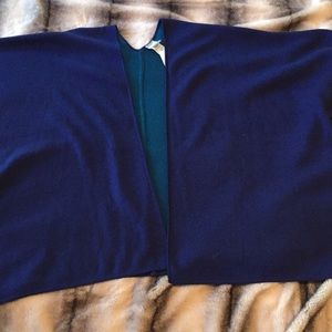 NWT Chico’s reversible poncho